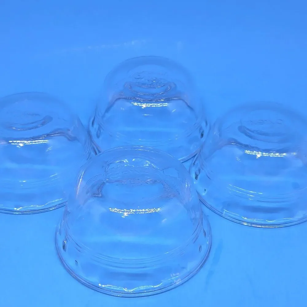 Vintage pyrex Custard Cups  #463 Set of 4 (6 oz)